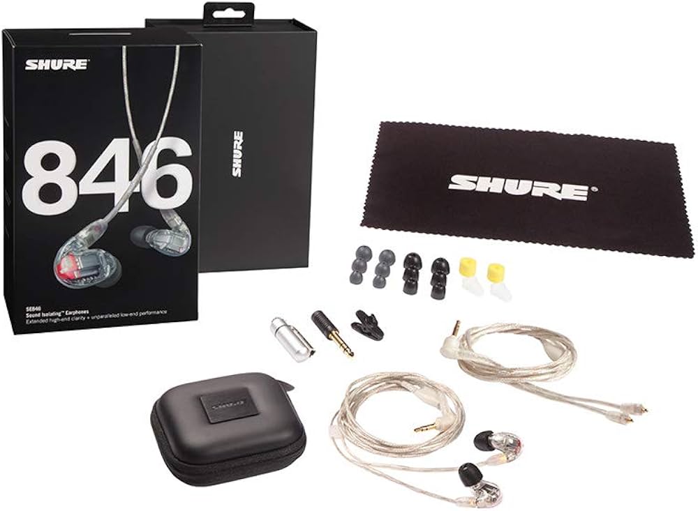 Shure SE846-CL-A Sound Isolating Earphones (International Version