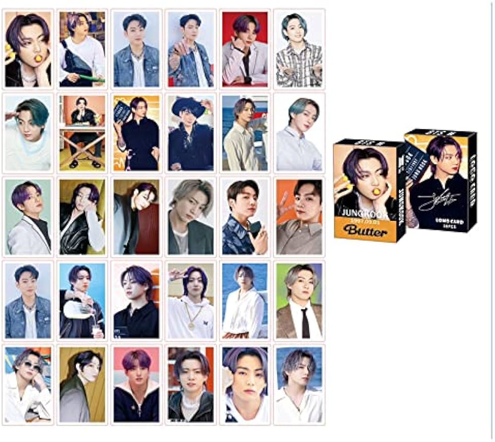 Amazon.co.jp: BTS Butter LOMOカード 防弾少年団 PHOTO CARD SET