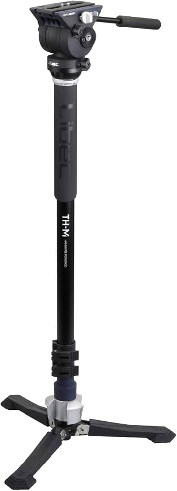 Amazon | Libec TH M KIT リーベック 一脚 自立式 ヘッド付き THMKIT