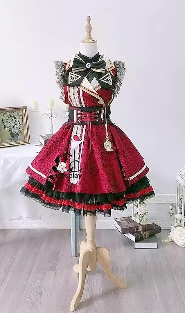 Amazon.co.jp: [1767] VTuber 宝鐘マリン ゴスロリ衣装 コスプレ衣装