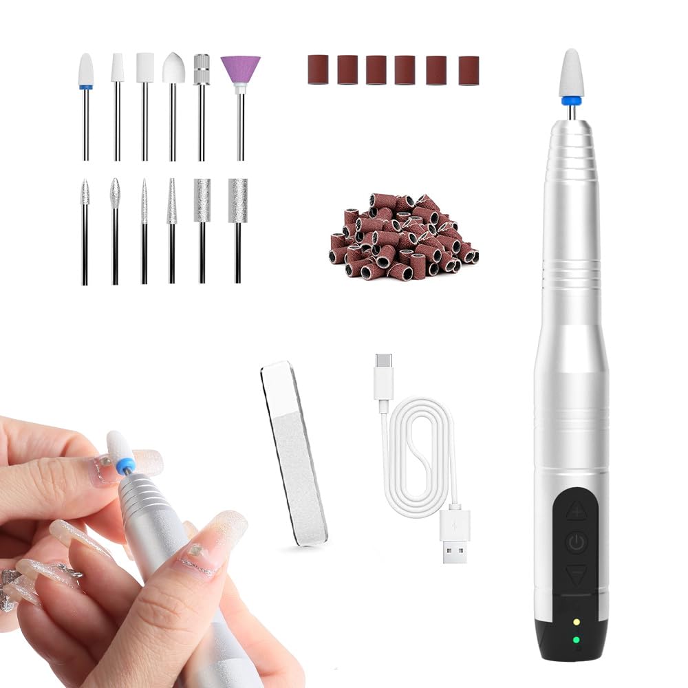 Amazon.co.jp: TOUCHBeauty ネイルマシン 電動 コードレス 12in1 電動