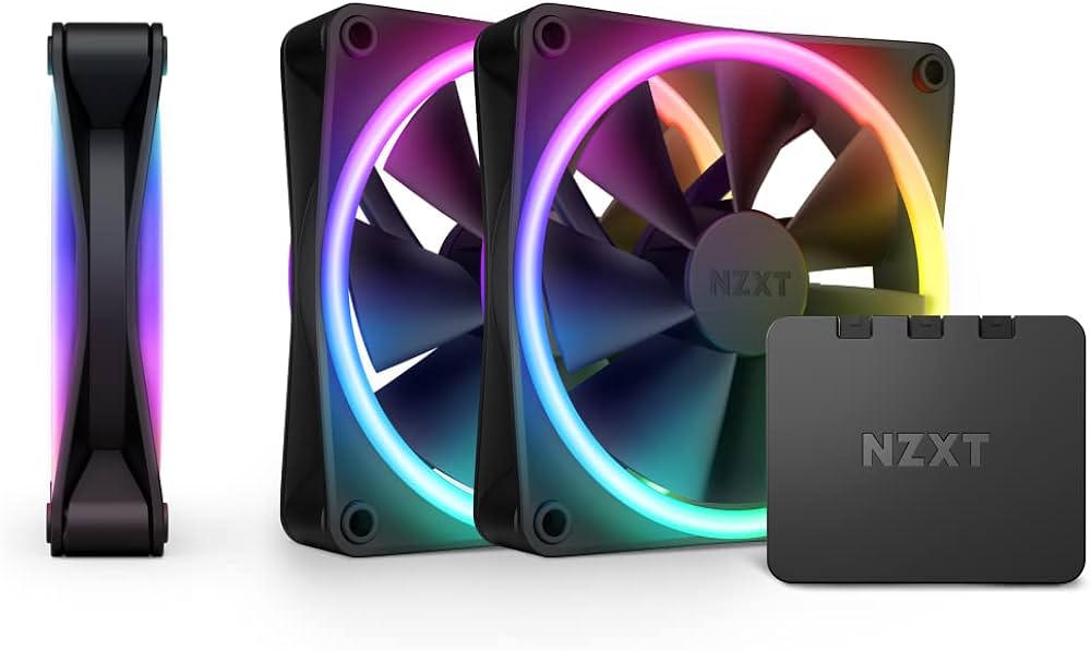 Amazon | NZXT F120 RGB DUO TRIPLE PACK & RGB Controller [Black] PC