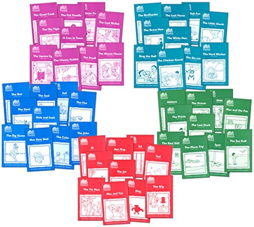 Primary Phonics Storybooks Set 1-5 (50 Books): Educators