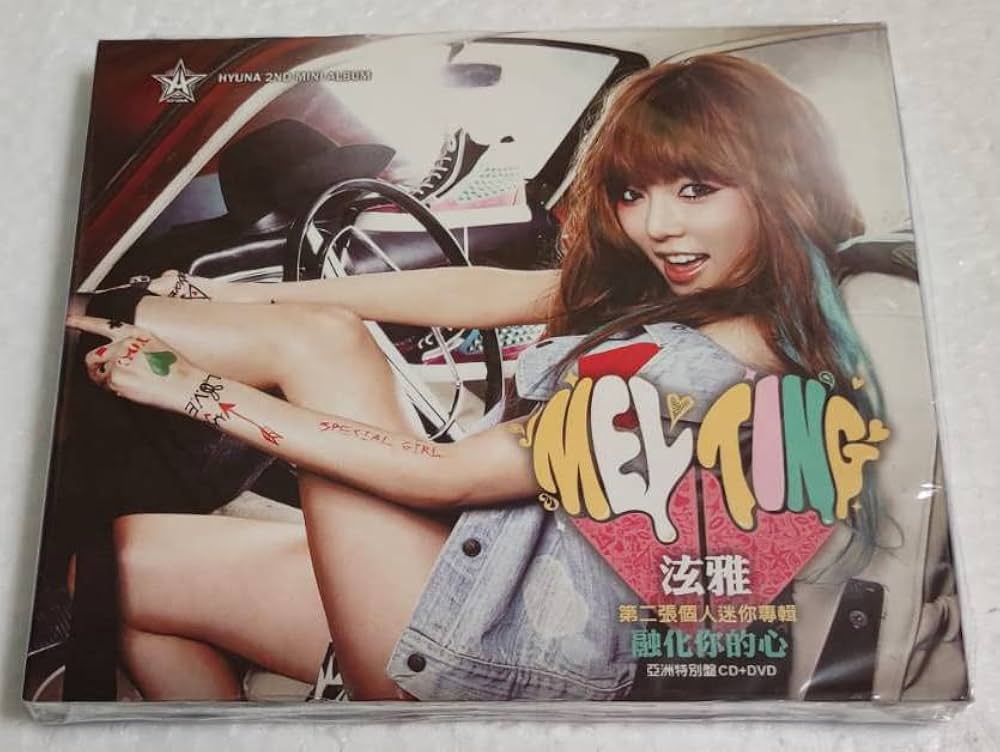 Amazon | Kim HyunA Official CD+DVD Melting (Asia Ver.) 2nd Mini