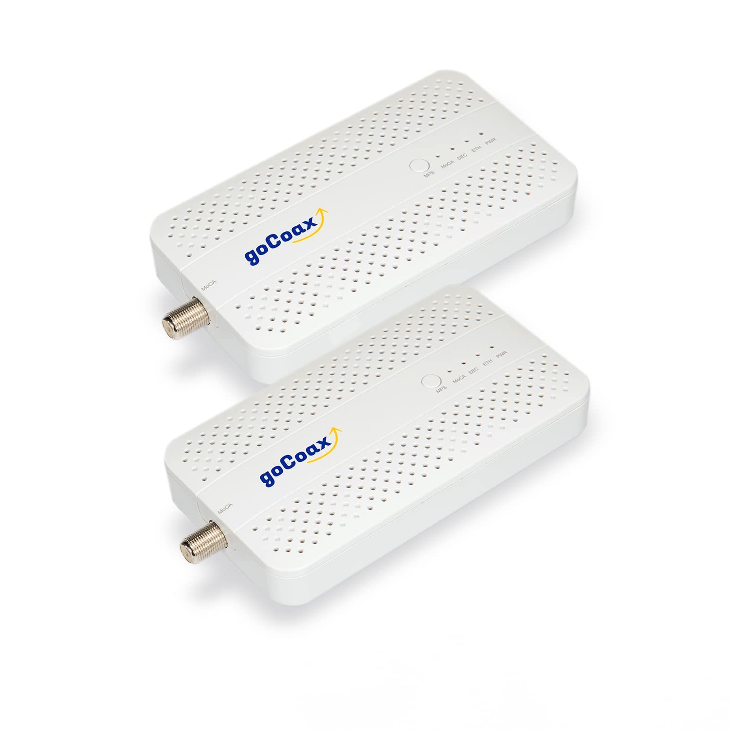 goCoax MoCA 2.5 Adapter with 2.5GbE Ethernet Port. MoCA 2.5. 1x