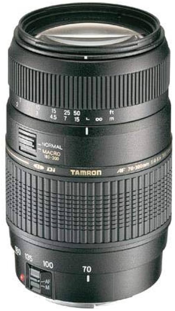 Tamron AF 70-300mm F/4.0-5.6 Di LD Macro Telephoto Zoom Lens for