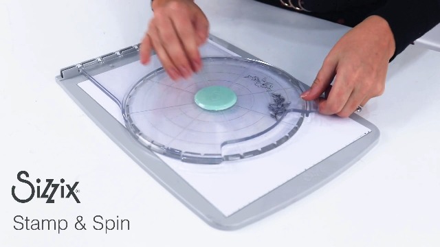 Amazon.com: Sizzix Stencil & Stamp Tool Accessory – Stamp & Spin Tool