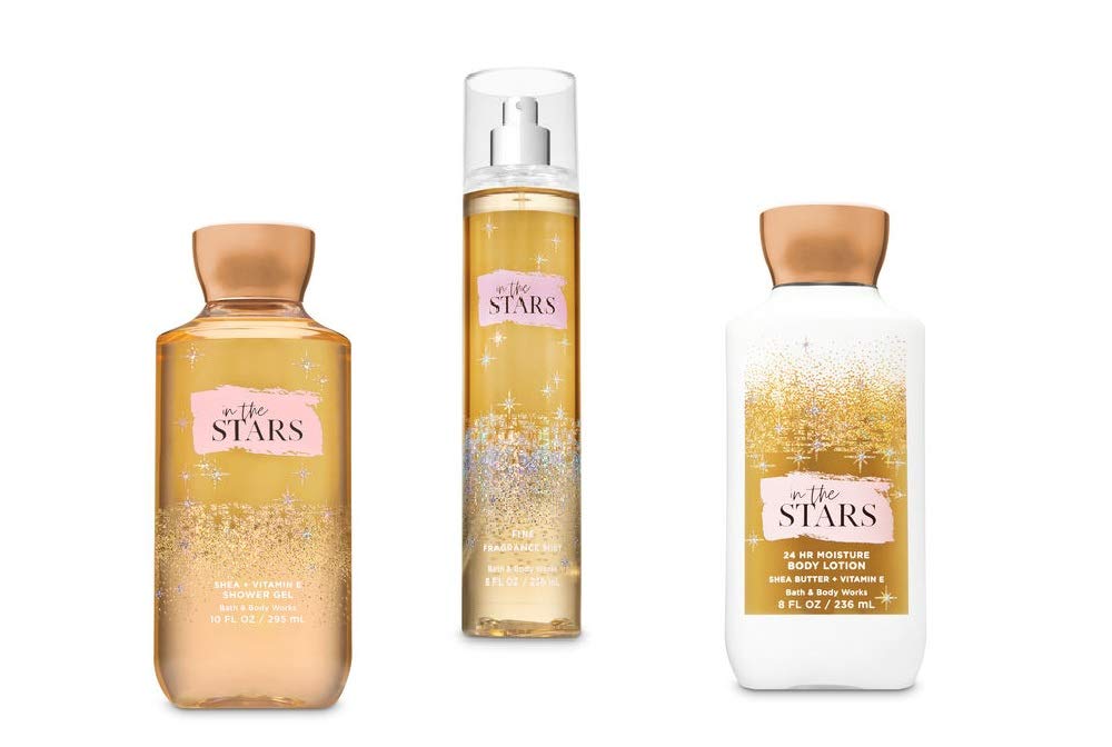 Bath & Body Works In the Stars Shower Gel, Body Lotion, Fine
