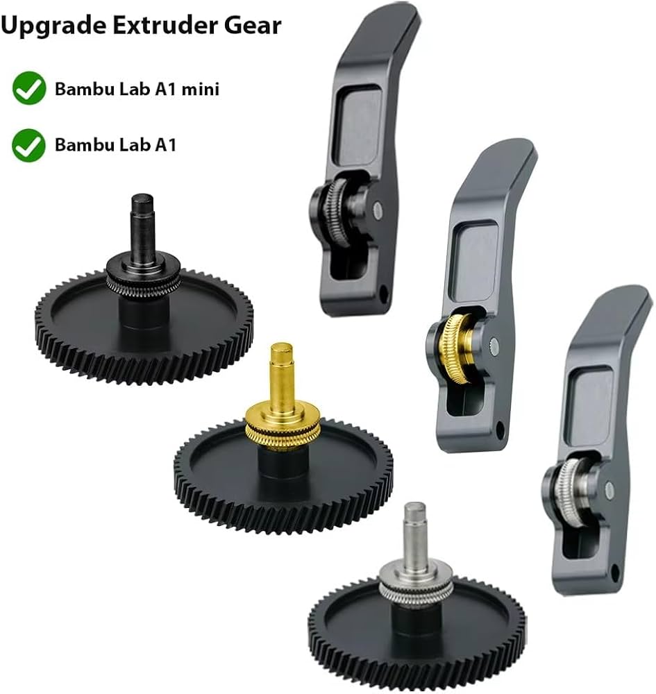Amazon | Lab A1/A1 Mini 硬化鋼製エクストルーダー ギア キット