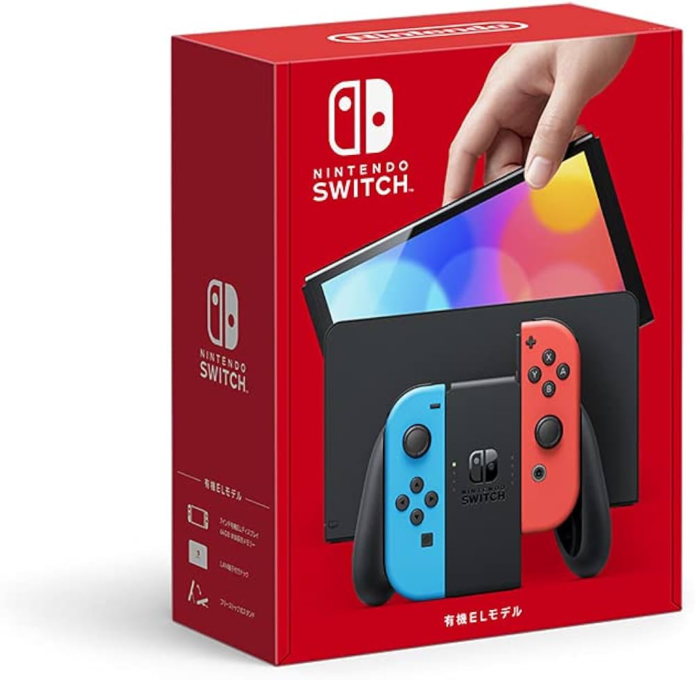 Amazon.co.jp: Nintendo Switch(有機ELモデル) Joy-Con(L) ネオン