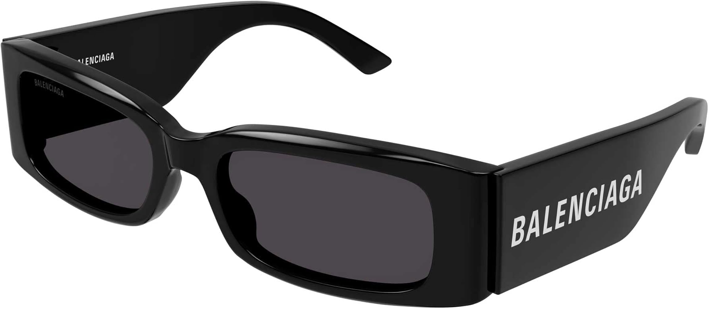 Amazon.com: Balenciaga Grey Rectangular Ladies Sunglasses BB0260S