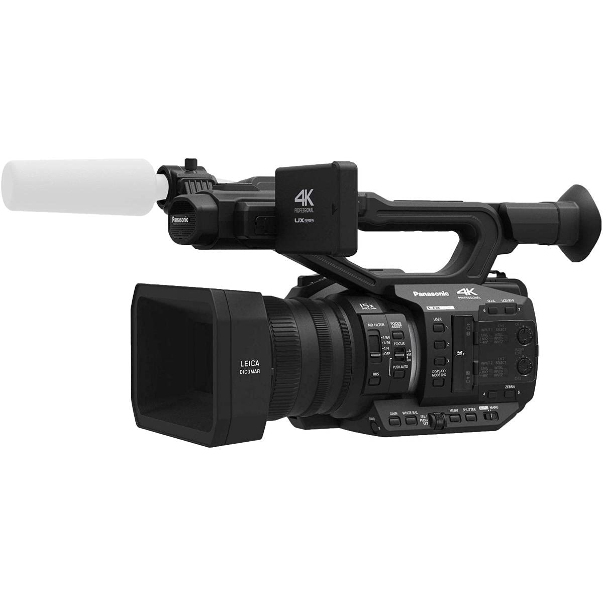 Amazon.com : Panasonic Ag-UX90 4K Professional Camcorder : Electronics
