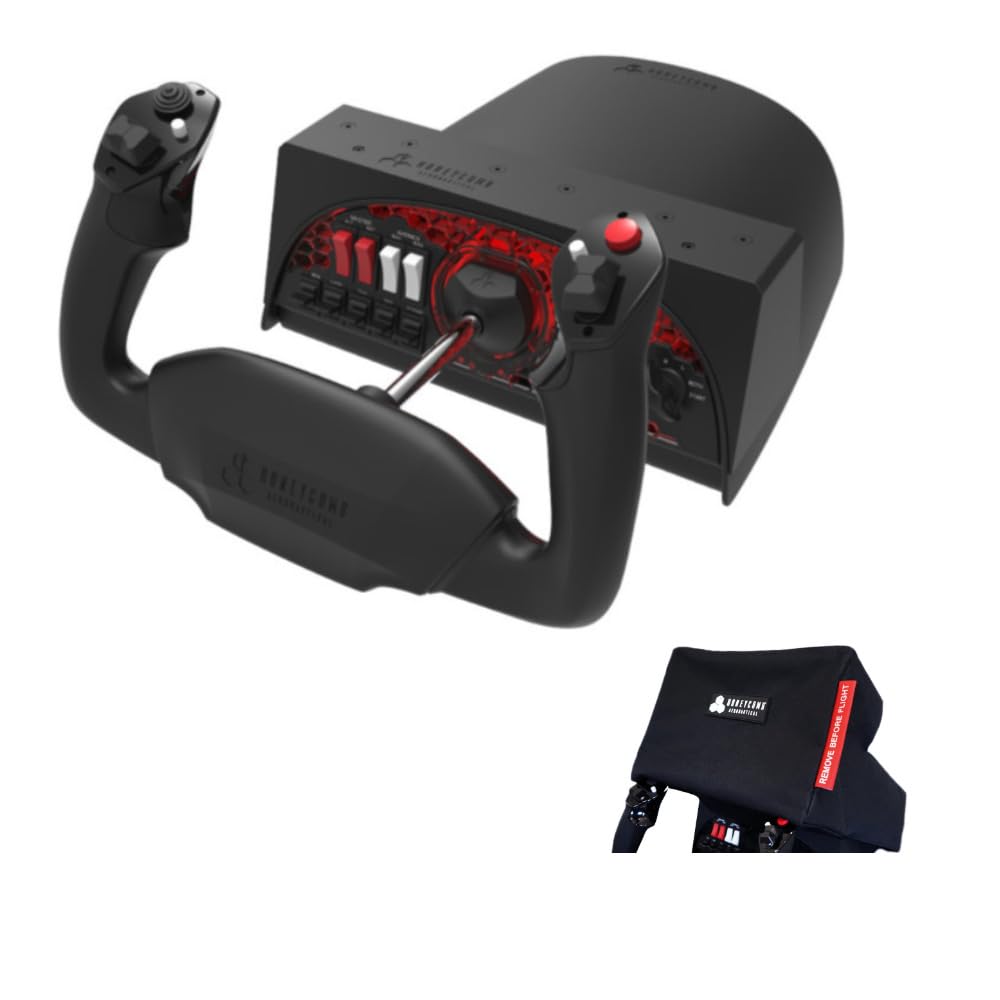 Amazon.com: Honeycomb Aeronautical Alpha Flight Controls Yoke and