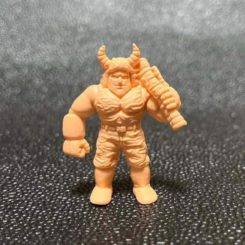 Amazon | キンケシ 復刻版3 バッファローマン 肌色 キン肉マン消しゴム