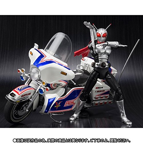 Amazon.co.jp: S.H.Figuarts 仮面ライダースーパー1＆Vマシーンセット