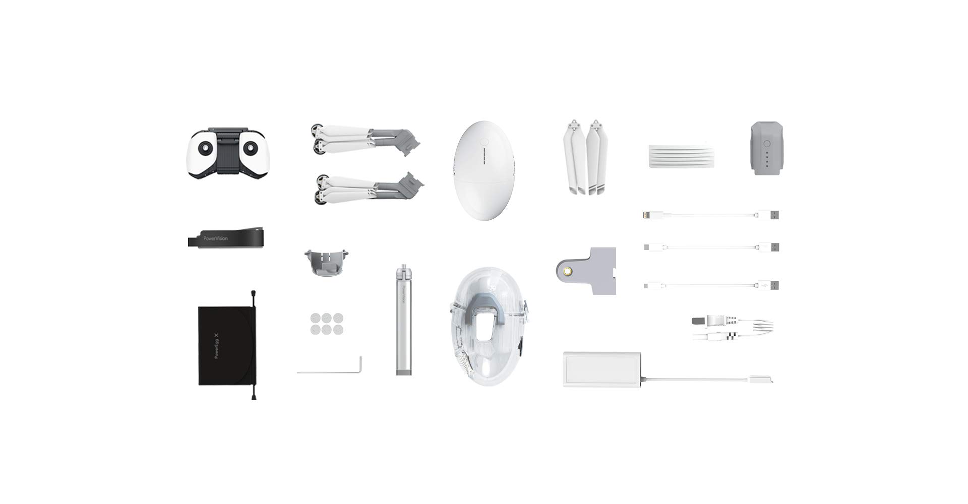 Amazon.co.jp: PowerVision PowerEgg XエクスプローラーPlus版 AI