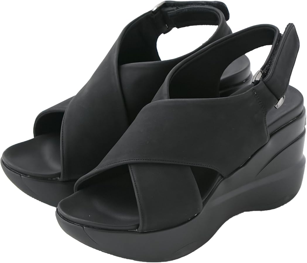 Amazon | [or MORE] [オアモア] ヒールアップサンダル 厚底 10cmヒール