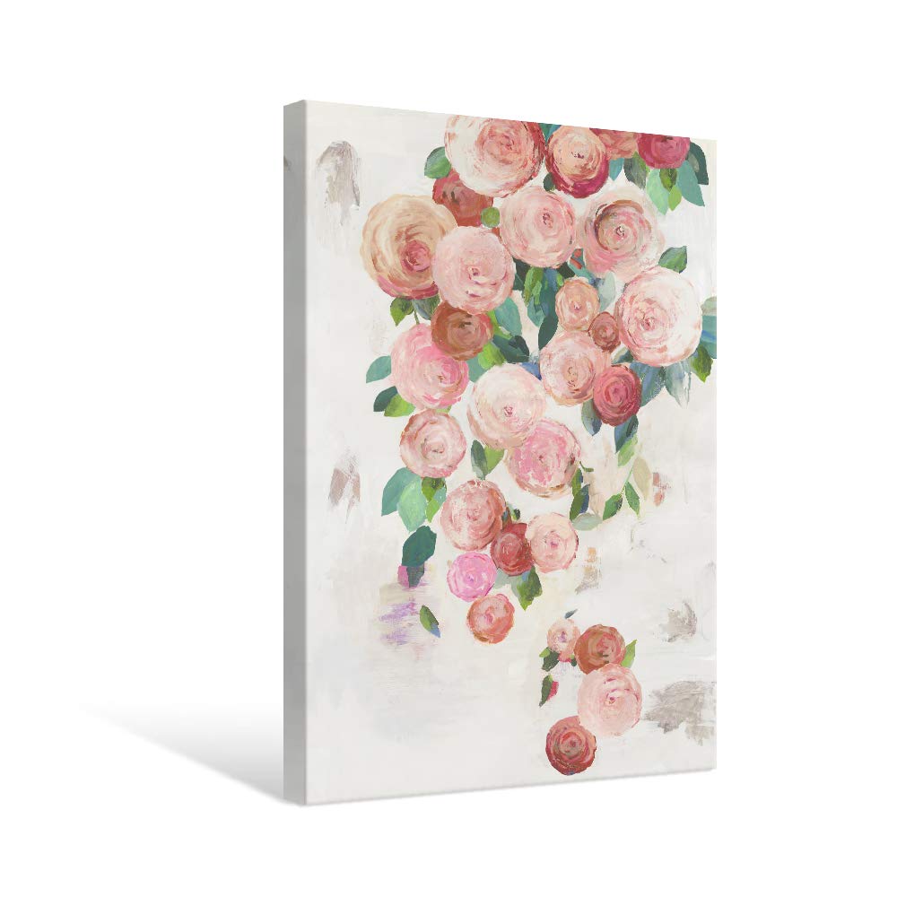 Amazon.co.jp: 7CANVAS アートパネル 花 花の絵画 絵ピンク ピンクの