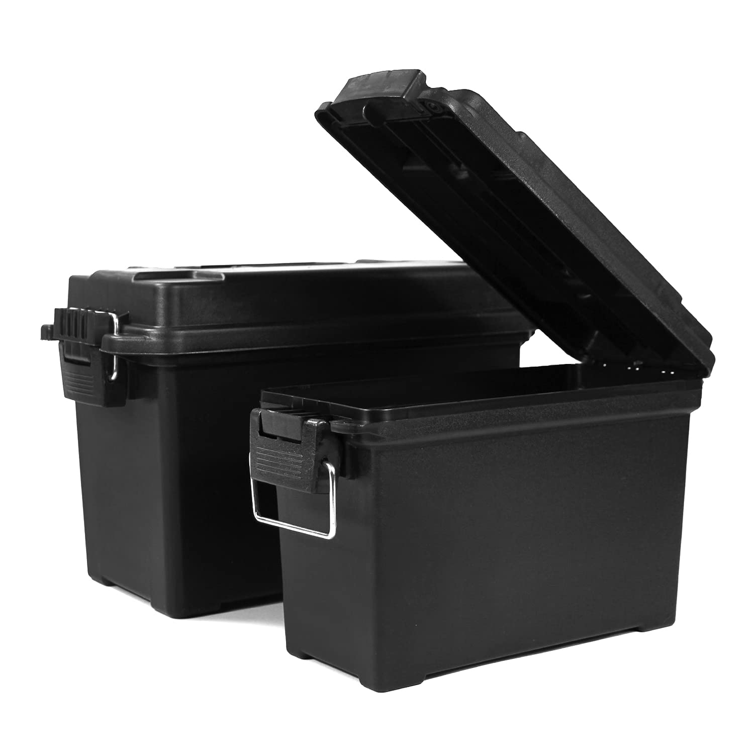 Amazon.co.jp: アモカン 弾薬箱 弾薬ケース 2個セット アンモボックス