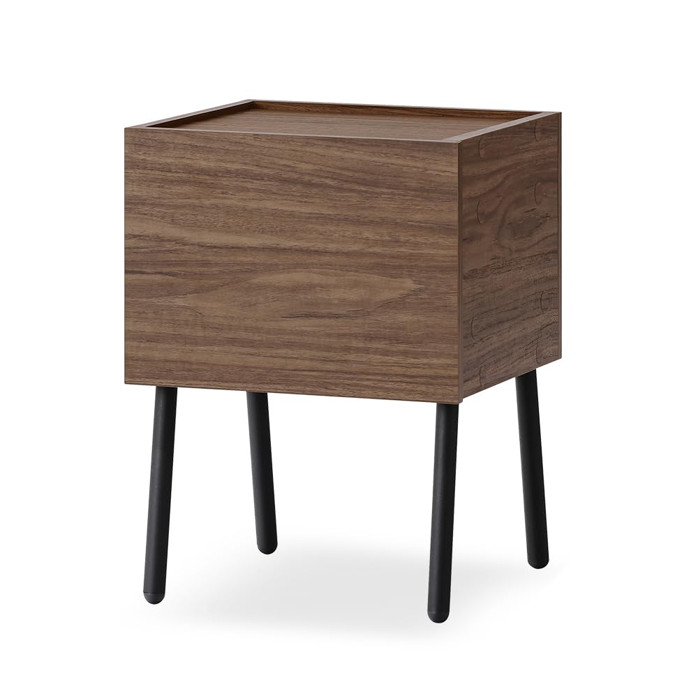 Amazon｜アイリスオーヤマ サイドテーブル テーブル 収納付き 部屋を