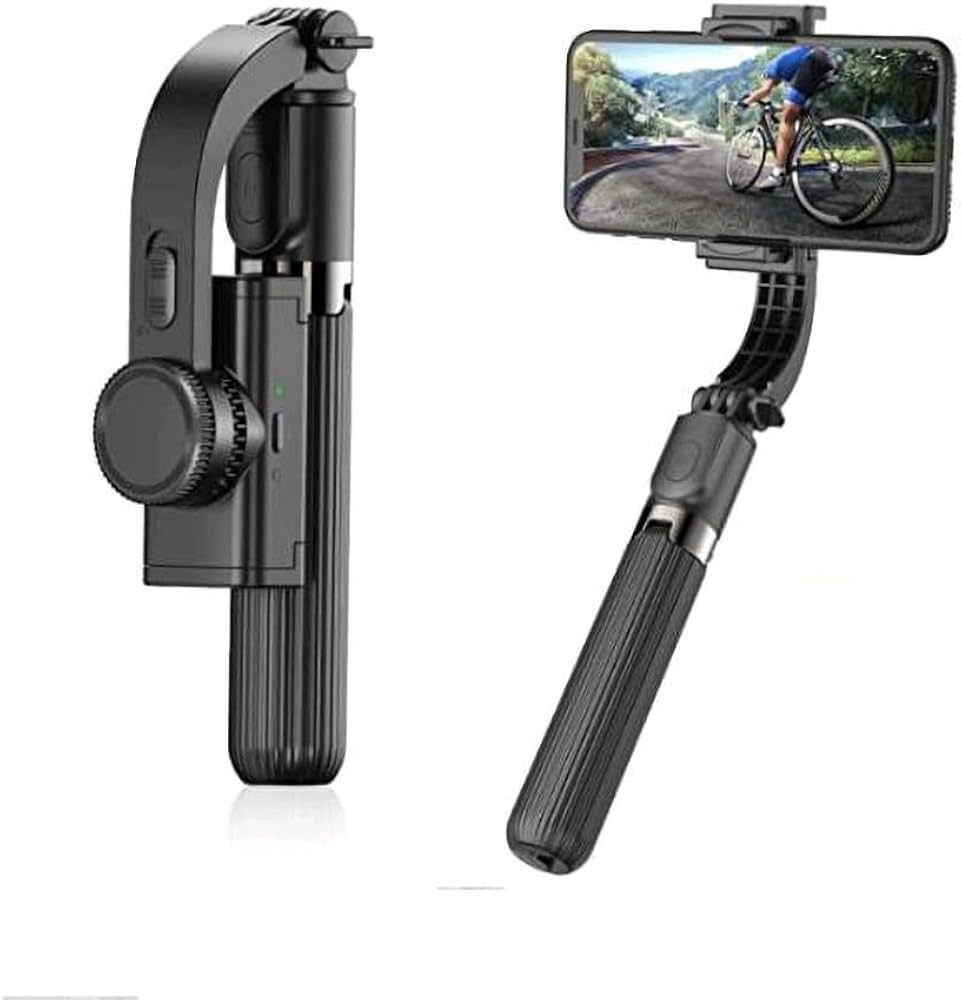 Amazon.co.jp: スマホジンバル スタビライザー 片手持ち単軸
