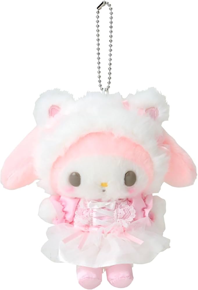 Amazon.co.jp: サンリオ(SANRIO) マスコットホルダー（白猫バレリーナ