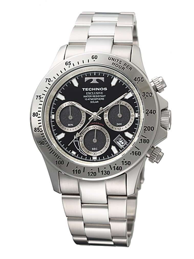 Amazon | 【テクノス】 TECHNOS ソーラーウォッチ 太陽電池 腕時計