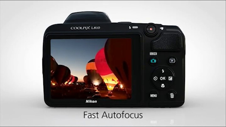 Amazon.com : Nikon COOLPIX L810 16.1 MP Digital Camera with 26x