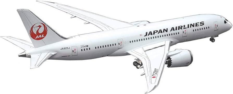 Amazon.com: Hasegawa 1/200 Japan Airlines B787-8 Plastic Model 17