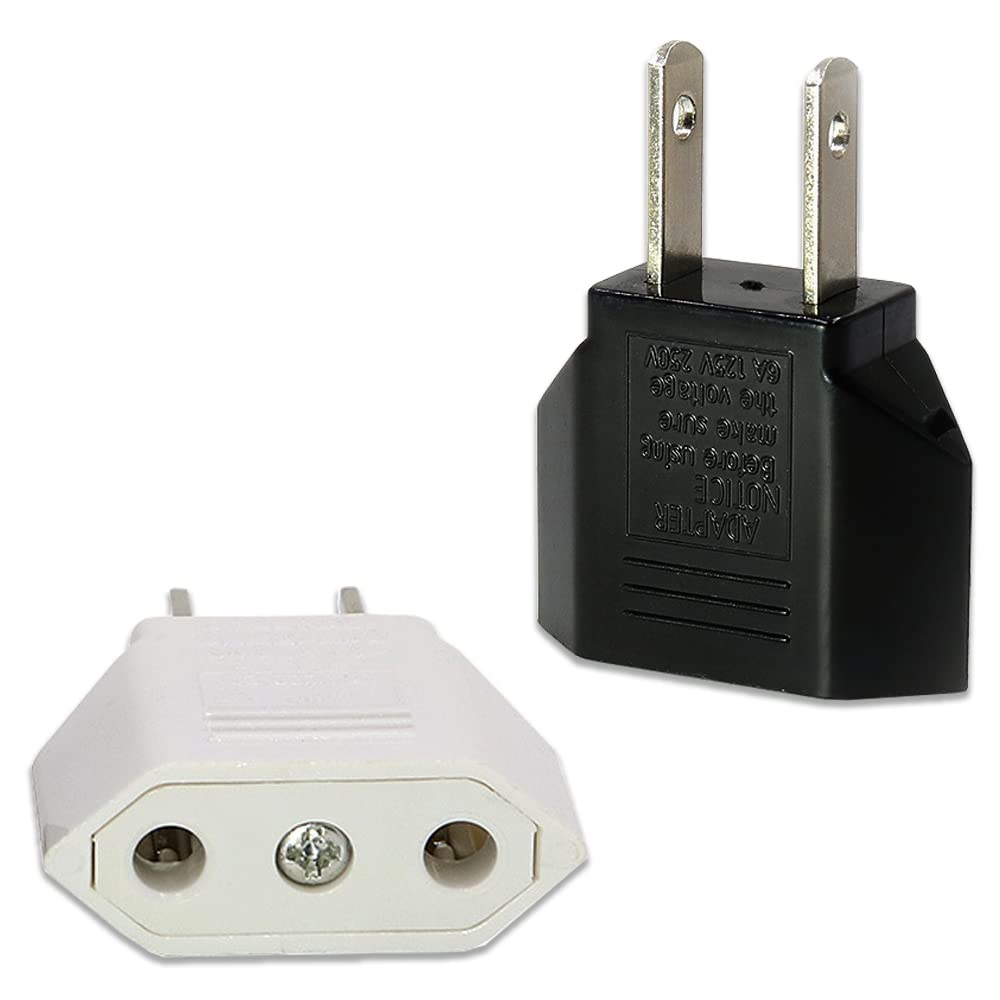 Amazon | 変換プラグ 国内用変換プラグ C→A 2個セット 電源変換プラグ