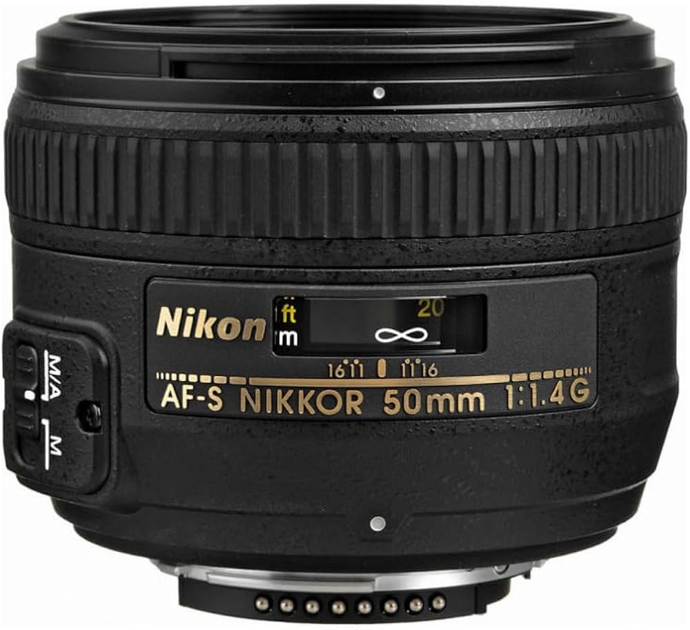 Nikon 50Mm F1.4G Af-S Nikkor Lens Dslr Lens : Amazon.com.tr