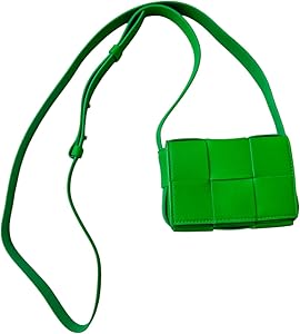 Bottega Veneta Candy Cassette Mini Bag, Parakeet Green: Handbags
