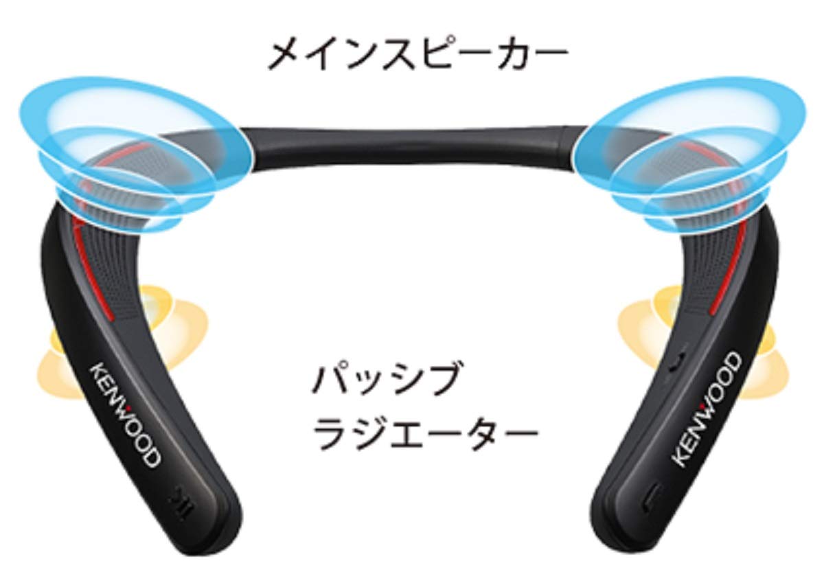 Amazon.co.jp: Kenwood CAX-NS1BT-W JVC KENWOOD Wearable Neck