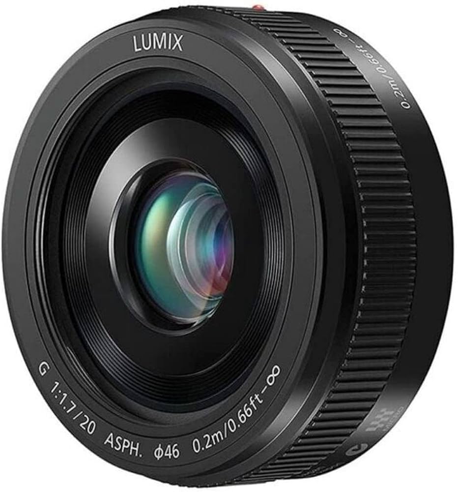 Panasonic H-H020A LUMIX G sabit yanma uzaklığı 20 mm F1.7 II ASPH