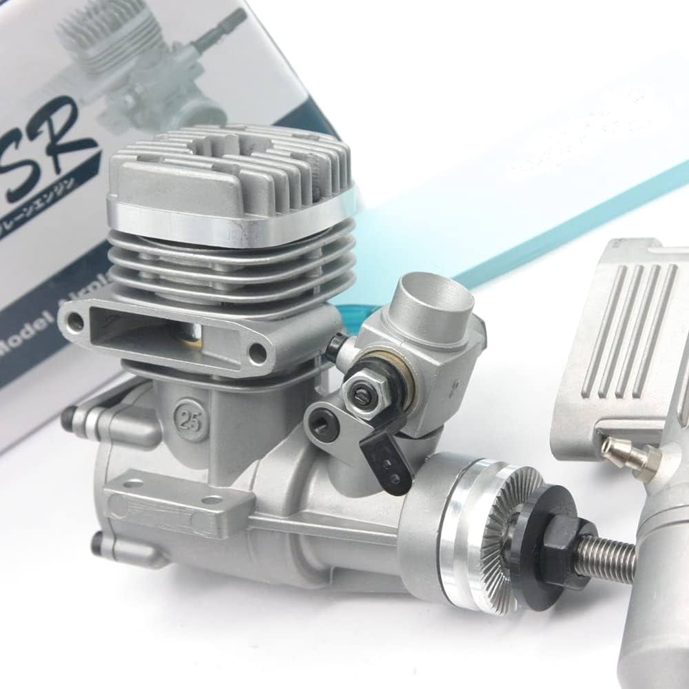 Amazon.co.jp: JUN 25SR エアープレーンエンジン 飛行機 模型 ラジコン