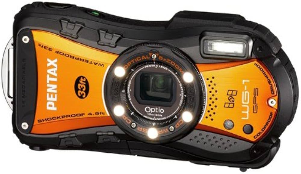 Amazon | PENTAX 防水デジタルカメラ Optio WG-1 GPS シャイニー
