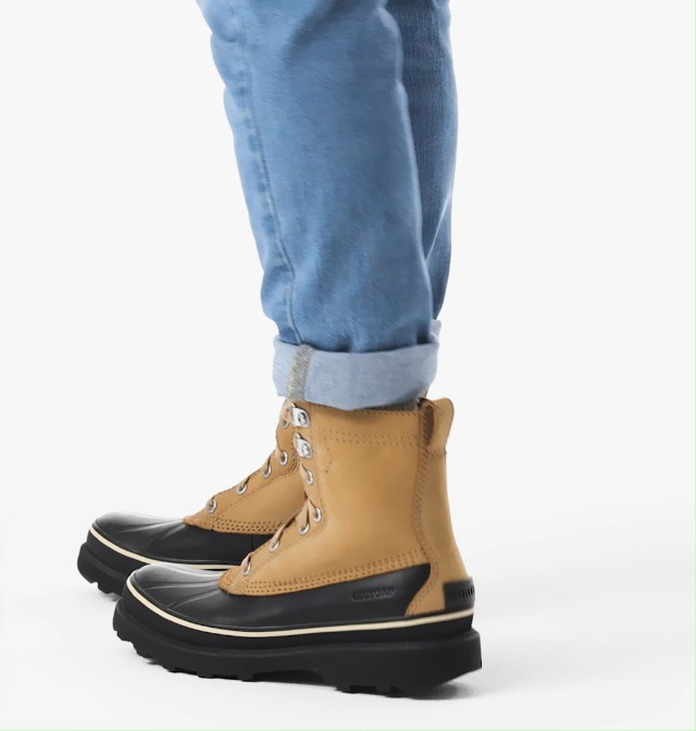 Amazon.com | Sorel Men's Caribou Storm WP — Buff — Waterproof