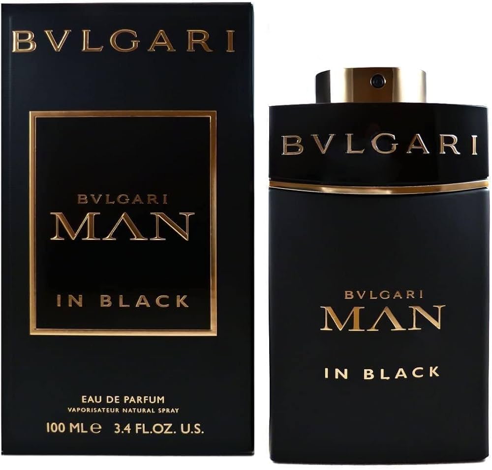 Amazon.com : Bvlgari Man in Black Eau de Parfum Spray for Men, 3.4