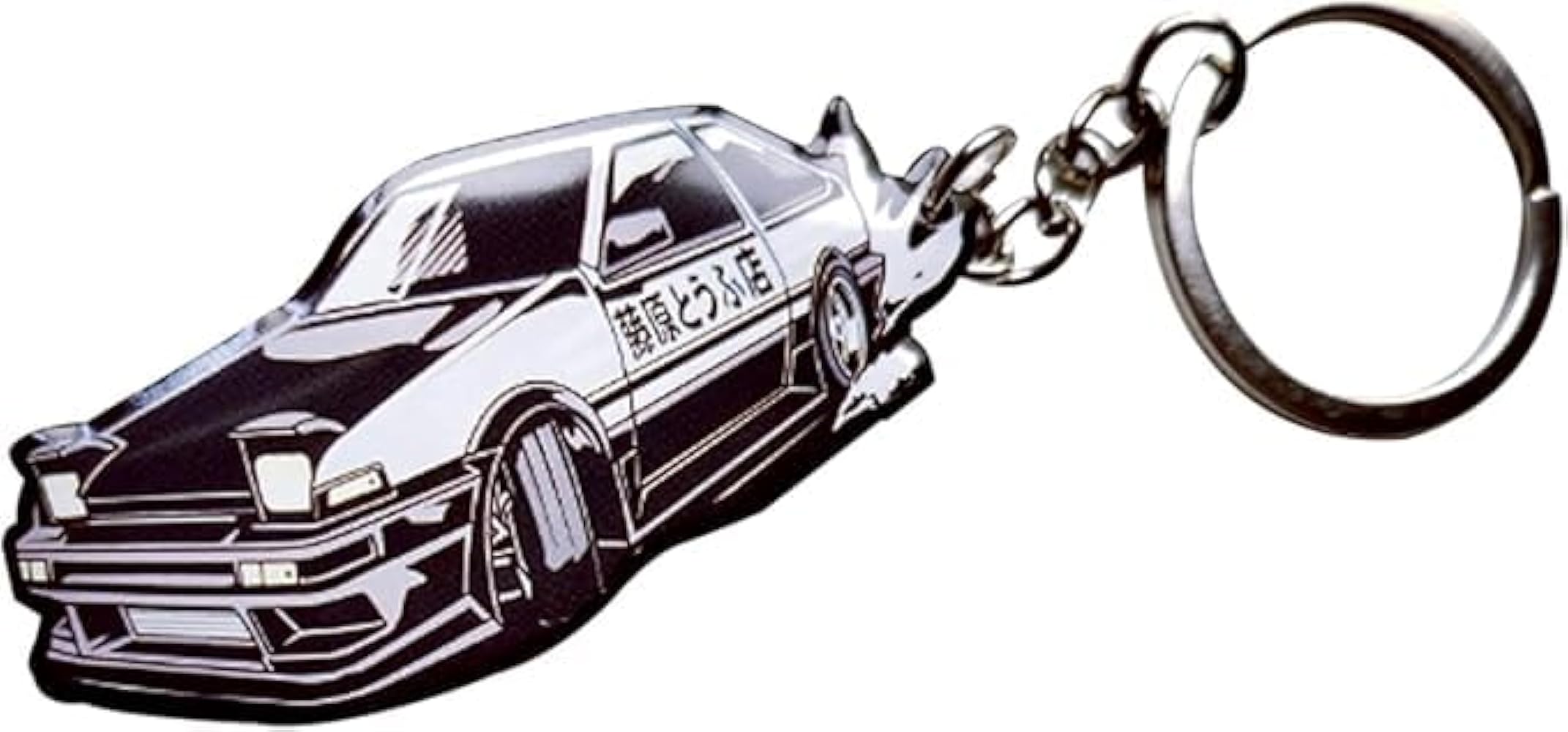 Amazon.com: Initial D AE86 Keychain Zinc Alloy Motorcycle Car