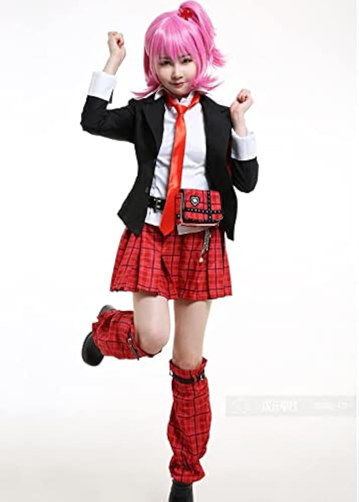 Amazon.co.jp: [XIN XIN] しゅごキャラ！ 日奈森あむ コスプレ衣装 +