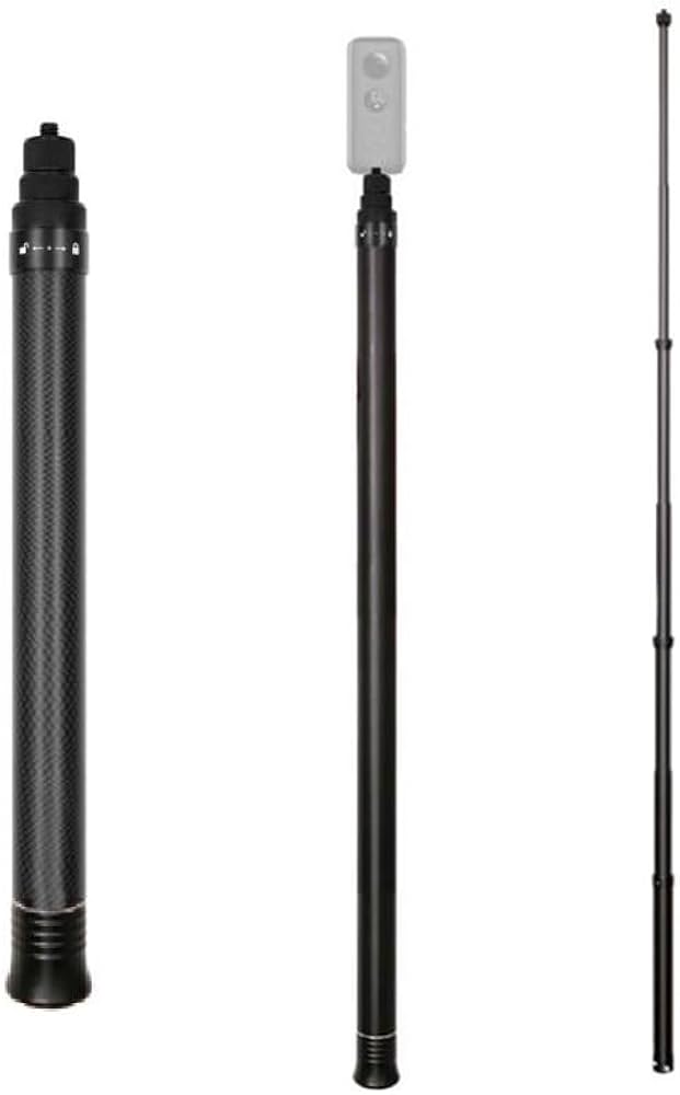 Amazon | Insta360 X4/ONE X3 X2/ONE RS/ONE R 対応 超長い3M 自撮り棒