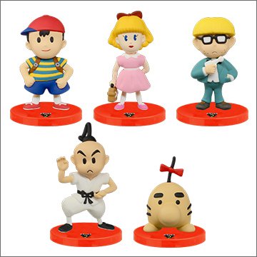 Amazon.co.jp: MOTHER2 スタンドフィギュア [全5種セット(フルコンプ