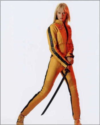 Amazon.co.jp: ブロマイド写真☆『キル・ビルvol.2』ユマ・サーマン/黄