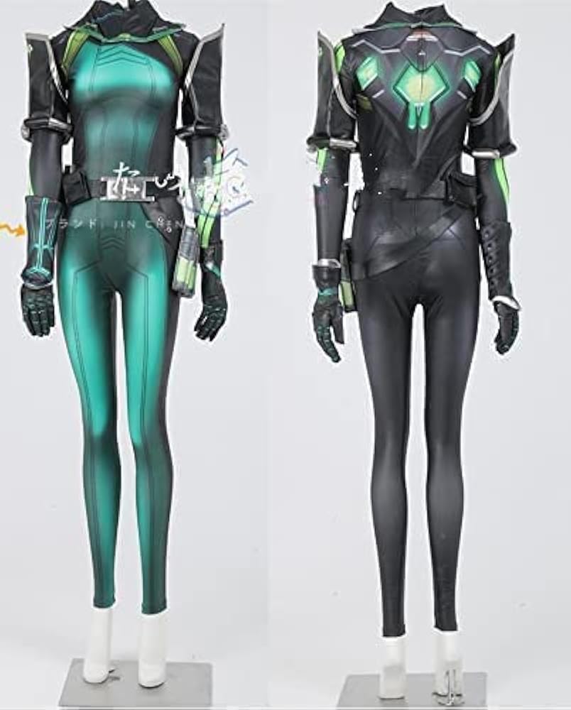 Amazon.co.jp: [XIN YUE] Valorant ヴァロラント ヴァイパー コスプレ