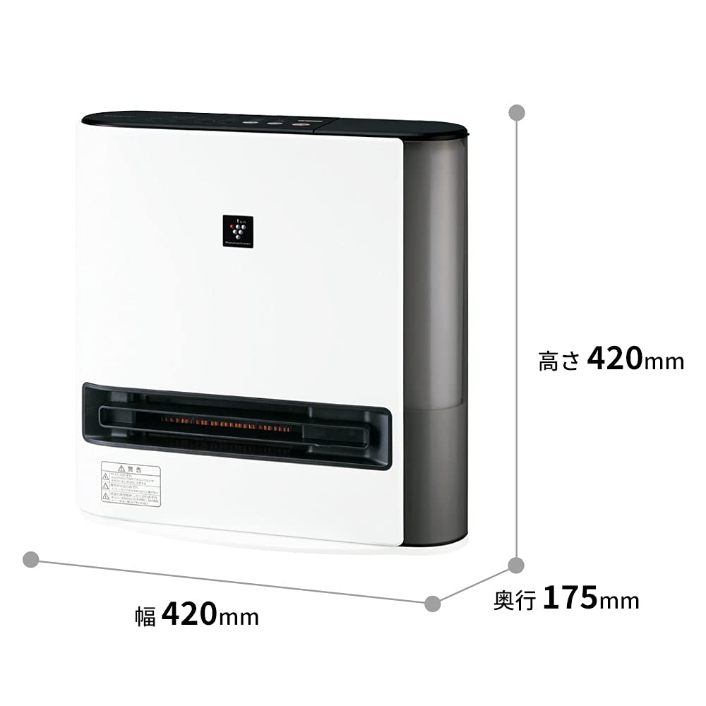 Amazon | シャープ 加湿 セラミックファンヒーター 暖房 6(8)畳/加湿