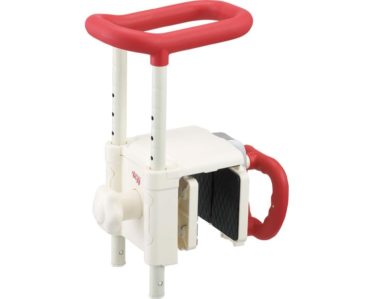 Amazon | アロン化成 安寿 高さ調節付浴槽手すり UST-130R レッド | 安