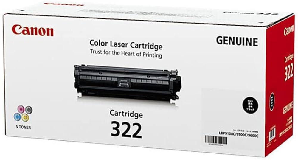 Amazon | CANON トナーカートリッジ322ブラック 2652B001 CN-EP322BKJ