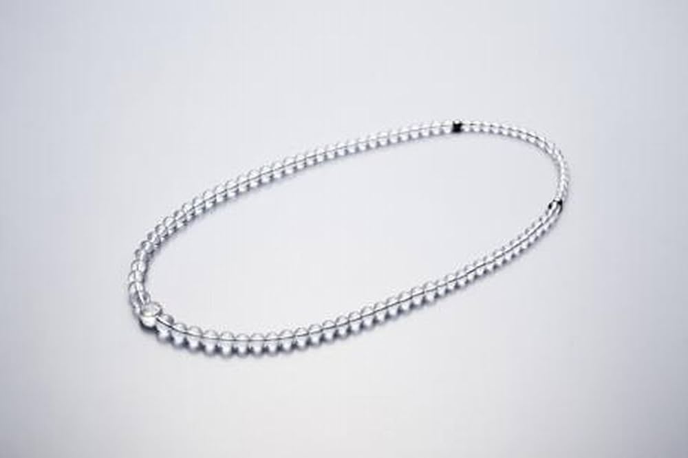 Amazon | ファイテン(phiten) 水晶ネックレス グラデーション 80cm