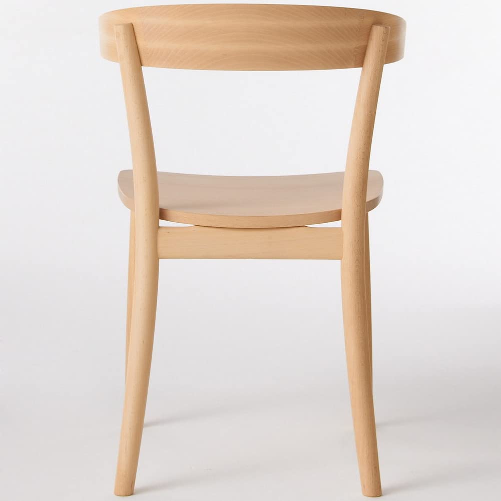 Amazon.co.jp: 無印良品 ブナ無垢材チェア 幅51×奥行50.5×高さ73