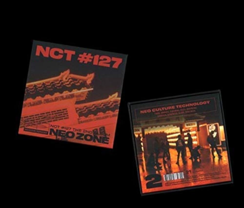 NCT 127 - NCT 127 [NEO ZONE] 2nd Album KIT Ver. Kit+Folding Photo+